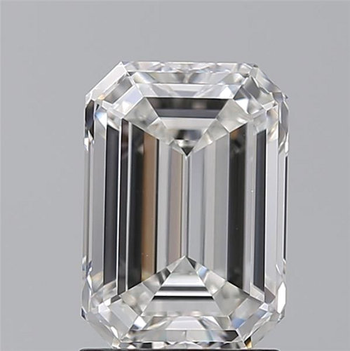 2.01 carat F-VS1 Natūralus Emerald Deimantas (1)