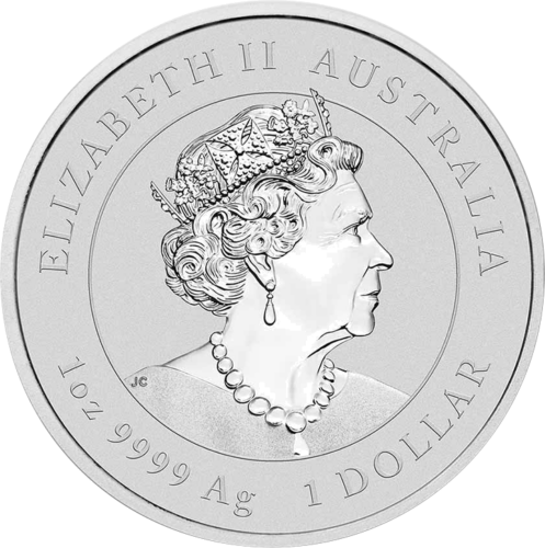 1 oz Truša gads 2023 (Lunārs III) Austrālija Sudraba monēta (2)