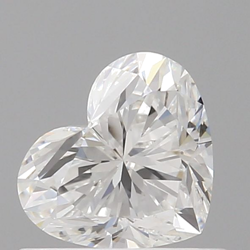 0.5 carat F-VVS1 Natūralus Heart Deimantas (1)