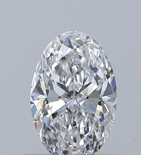 0.5 carat D-VS1 Natūralus Oval Deimantas (1)