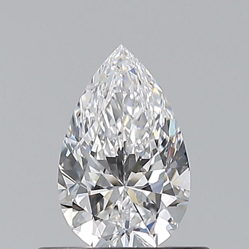 0.5 carat D-VS2 Natūralus Pear Deimantas (1)
