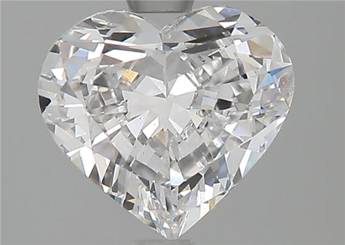 1.5 carat D-VS1 Natūralus Heart Deimantas (1)