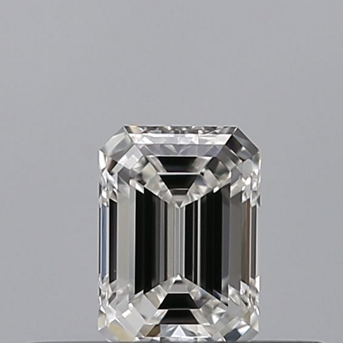 0.26 carat F-VVS2 Natūralus Emerald Deimantas (1)