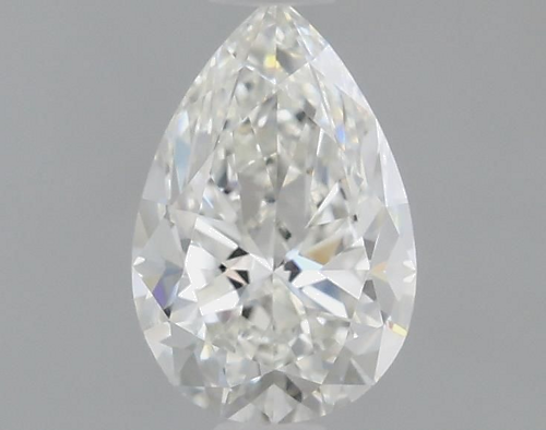 0.5 carat H-VS1 Natūralus Pear Deimantas (1)