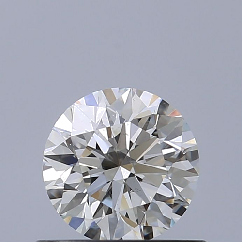 0.61 carat I-SI1 Excellent cut Natūralus Round Deimantas (1)