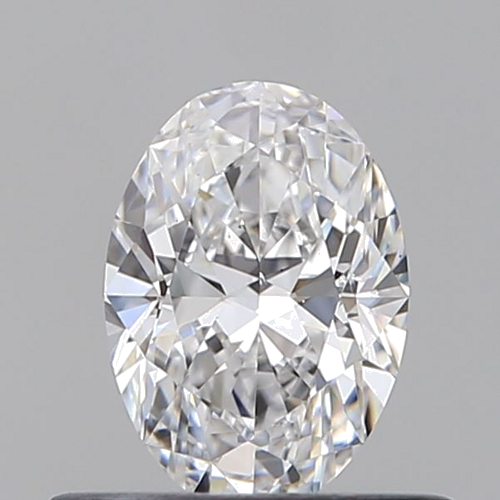 0.5 carat D-SI1 Natūralus Oval Deimantas (1)