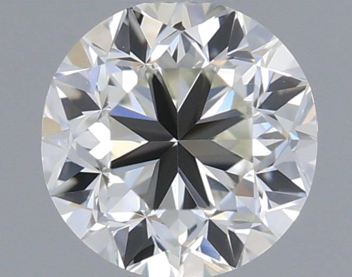 0.5 carat K-VVS2 GD cut Natūralus Round Deimantas (1)