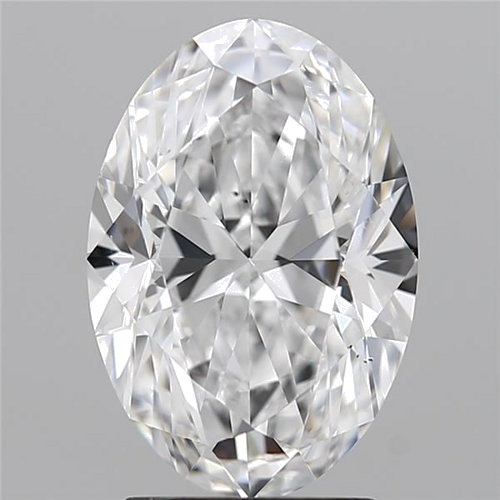 3.02 carat D-SI1 Natūralus Oval Deimantas (1)