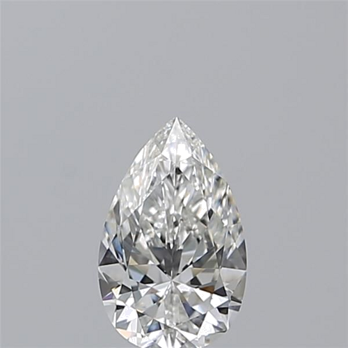 1.0 carat F-IF Natūralus Pear Deimantas (1)