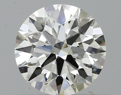 0.5 carat H-VVS2 Excellent cut Natūralus Round Deimantas (1)