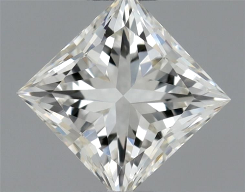 0.37 carat J-VVS1 Natūralus Princess Deimantas (1)
