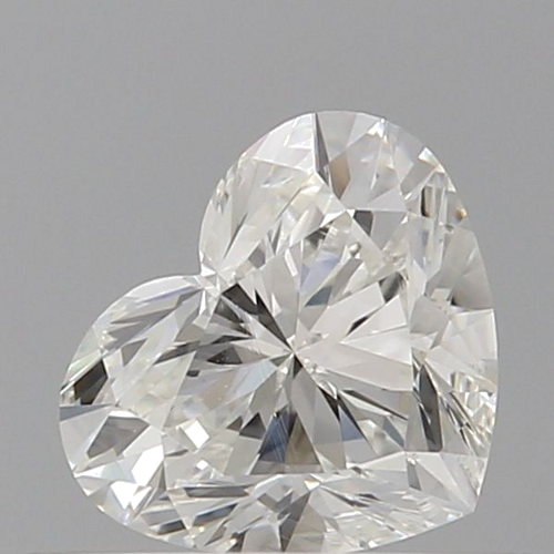 0.5 carat H-VS1 Natūralus Heart Deimantas (1)