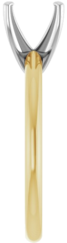 Sužadėtuvių Žiedas „Solitaire“ 585 Baltojo Ir Geltonojo Aukso Cushion 7mm (4)