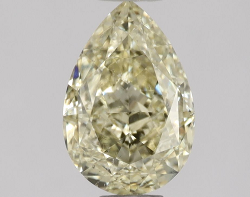 1.01 carat Fancy Yellow-SI2 Natūralus Pear Deimantas (1)