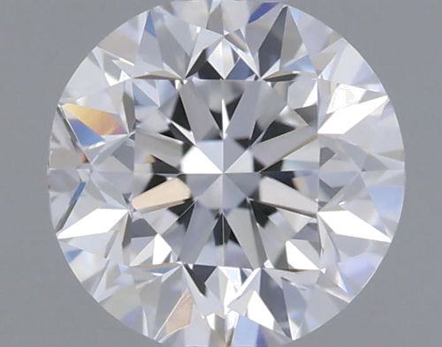 0.5 carat D-VVS2 GD cut Natūralus Round Deimantas (1)