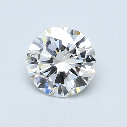 0.53 carat G-VVS1 Very Good cut Natūralus Round Deimantas (1)