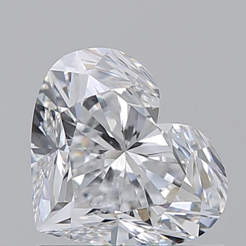 1.01 carat D-VS1 Natūralus Heart Deimantas (1)
