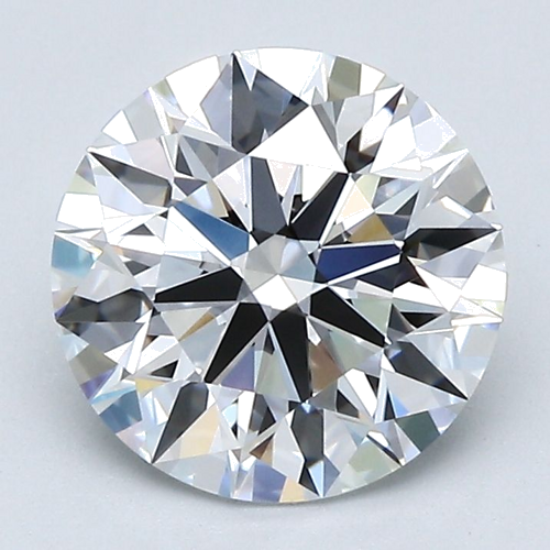 2.51 carat D-VVS2 Excellent cut Natūralus Round Deimantas (1)