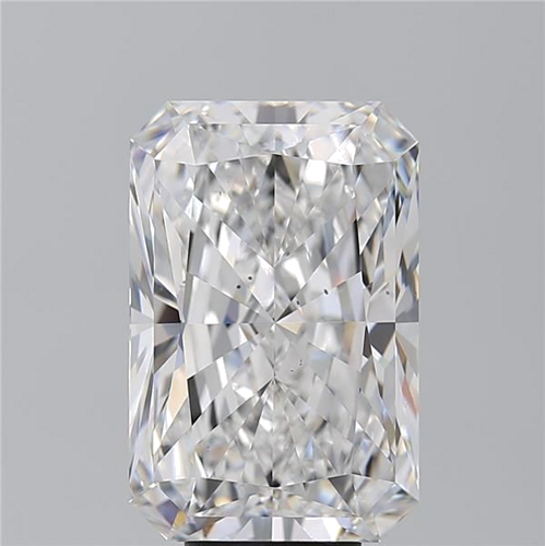 8.03 carat D-SI1 Natūralus Radiant Deimantas (1)