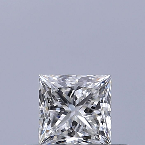 0.37 carat F-VVS1 Natūralus Princess Deimantas (1)