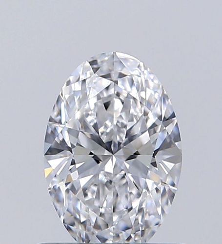 0.6 carat D-VS2 Natūralus Oval Deimantas (1)