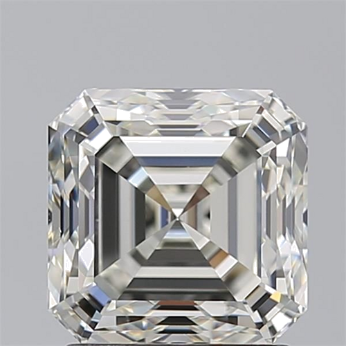 2.01 carat J-VS1 Natūralus Asscher Deimantas (1)