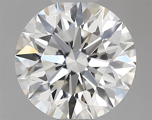0.51 carat H-VVS2 Excellent cut Natūralus Round Deimantas (1)