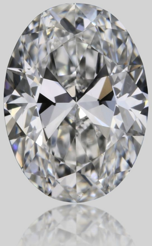 0.5 carat E-VVS1 Natūralus Oval Deimantas (1)