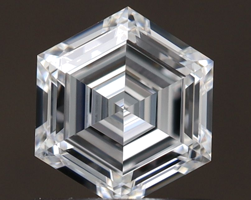 0.56 carat D-VS2 Natūralus Hexagonal Deimantas (1)