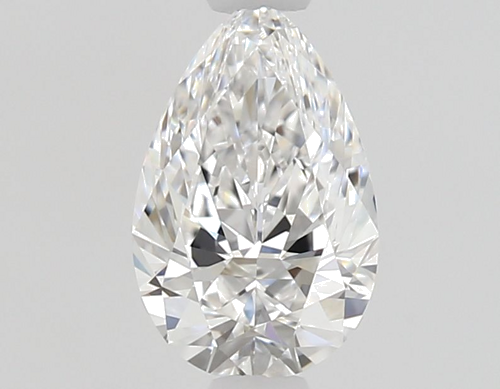 0.55 carat D-VVS1 Natūralus Pear Deimantas (1)