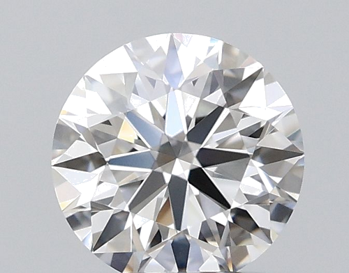 0.51 carat F-IF Excellent cut Natūralus Round Deimantas (1)