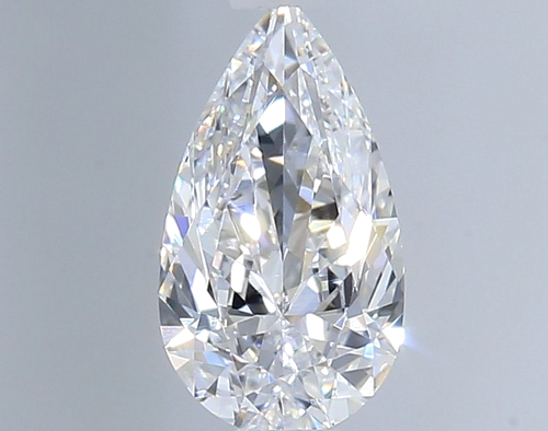 0.36 carat D-VVS1 Natūralus Pear Deimantas (1)