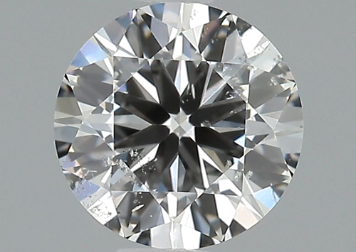 0.9 carat H-SI2 GD cut Natūralus Round Deimantas (1)