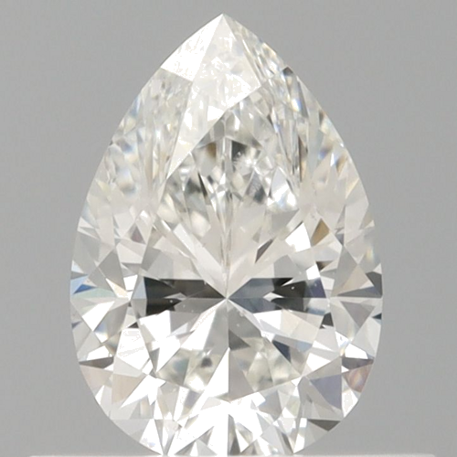 0.51 carat H-SI1 Natūralus Pear Deimantas (1)