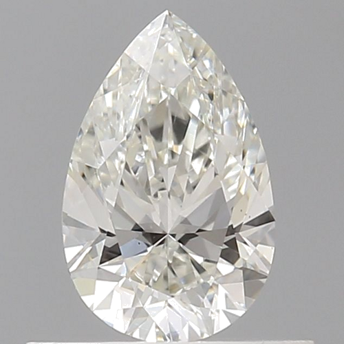 0.51 carat I-VS2 Natūralus Pear Deimantas (1)