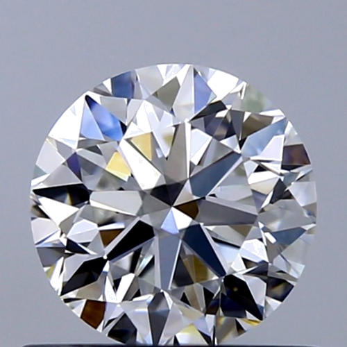 0.7 carat F-VVS2 Very Good cut Natūralus Round Deimantas (1)