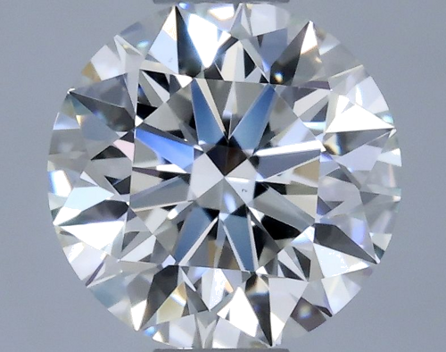 0.57 carat I-VS1 Excellent cut Natūralus Round Deimantas (1)