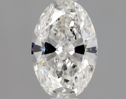 0.5 carat G-VS2 Natūralus Oval Deimantas (1)