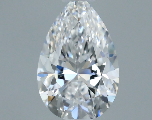 0.4 carat D-VVS1 Natūralus Pear Deimantas (1)