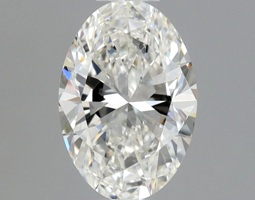0.46 carat H-VVS2 Natūralus Oval Deimantas (1)