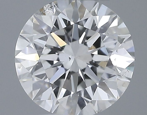 0.5 carat F-SI1 Excellent cut Natūralus Round Deimantas (1)