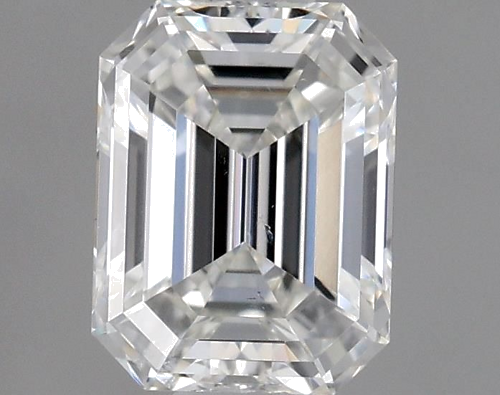 0.61 carat F-SI1 Natūralus Emerald Deimantas (1)
