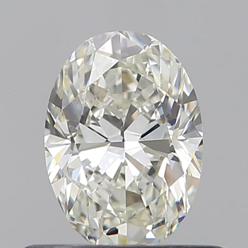 0.6 carat J-VS1 Natūralus Oval Deimantas (1)