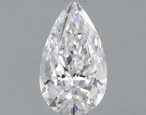 0.38 carat E-VVS1 Natūralus Pear Deimantas (1)