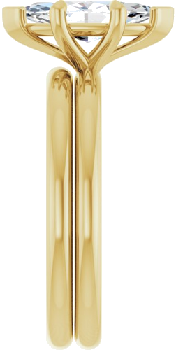 Sužadėtuvių Žiedas „Claw-Prong Solitaire“ 14k yellow gold Marquise 11mm x 5.5mm (9)