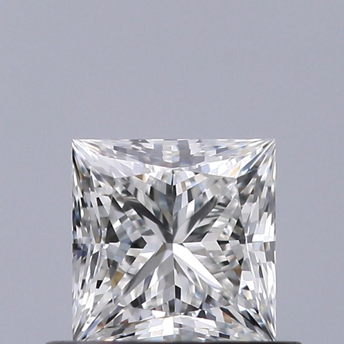 0.61 carat G-IF Natūralus Princess Deimantas (1)