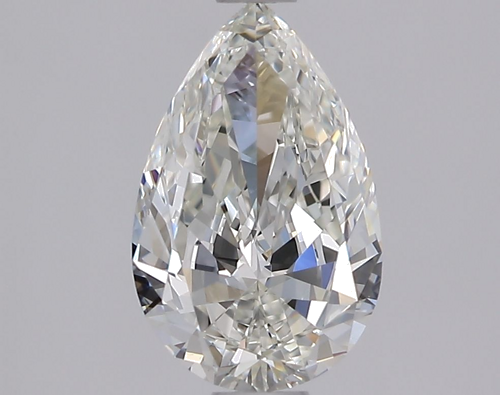 0.8 carat I-VVS1 Natūralus Pear Deimantas (1)