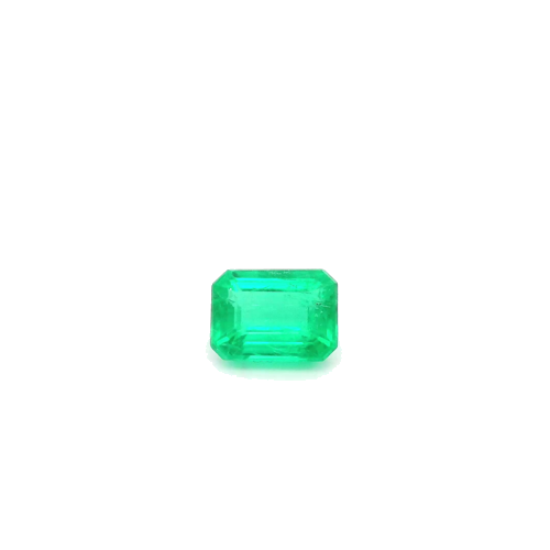 0.63 carat GREEN STEP cut Octagonal Smaragdas (1)