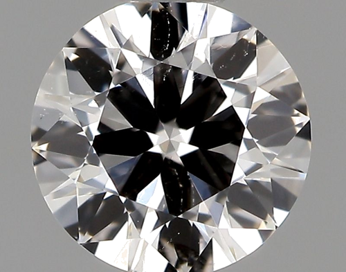 0.37 carat F-SI1 Excellent cut Natūralus Round Deimantas (1)