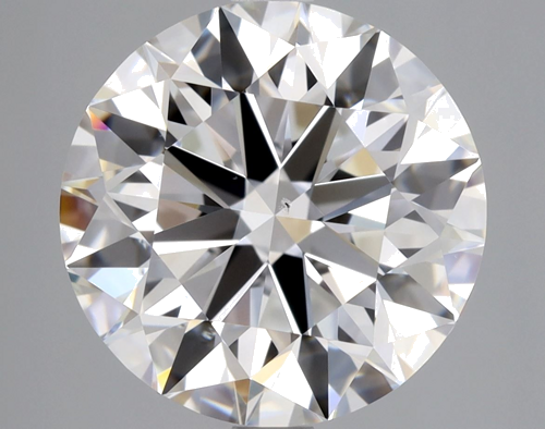 4.01 carat F-SI1 Excellent cut Natūralus Round Deimantas (1)
